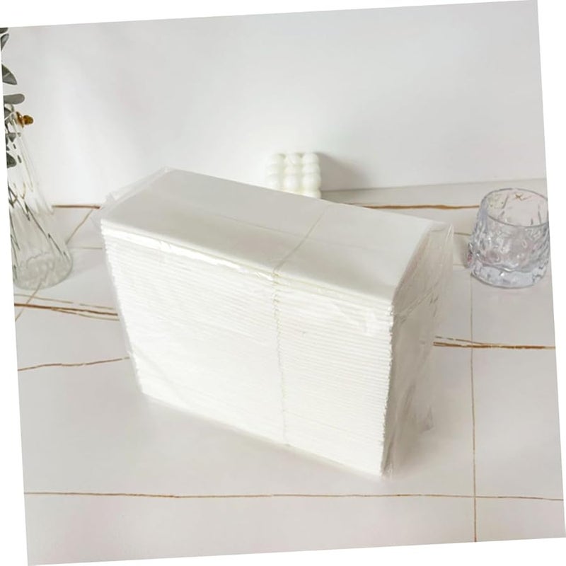 مناديل سميكة يمكن التخلص منها 50 قطعة ناعمة وماصة للمناسبات وحفلات الزفاف والحفلات - Image 4